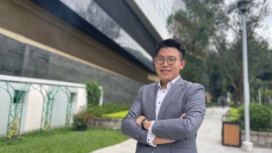 Chan Kong Man, Eddie, GLA year-2 student, received the HSBC Greater Bay Area (Hong Kong) Scholarship