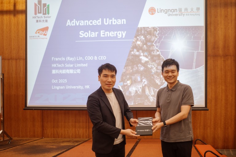 Seminar on “Advanced Urban Solar Energy” by Dr. Lin Francis