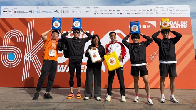 SCEM joined the Global 6K for Water to support the Sustainable Development Goals via sports events and won 2nd runner-up in the Jerrycan Team Competition